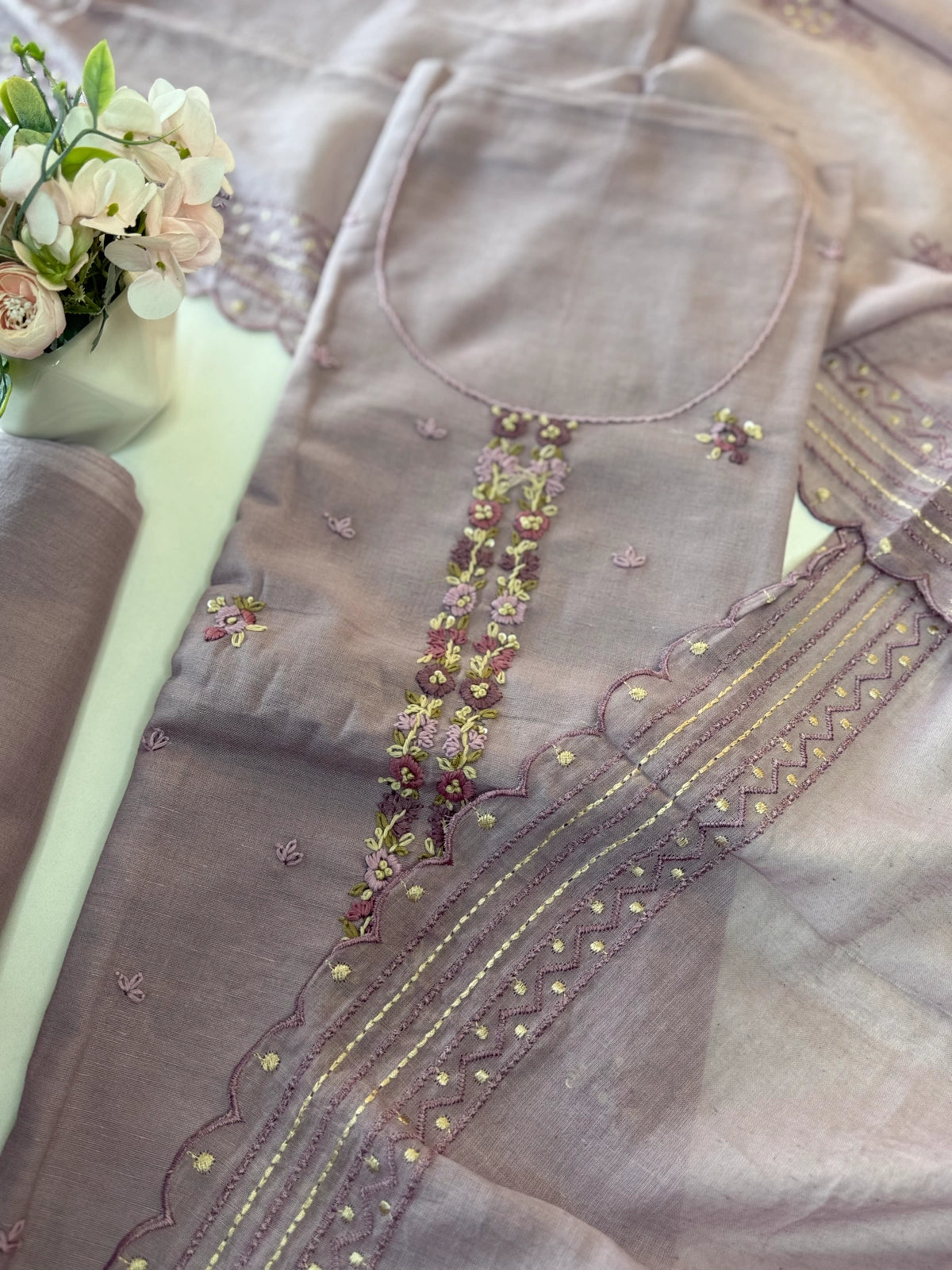 Cotton salwar set/ A3878