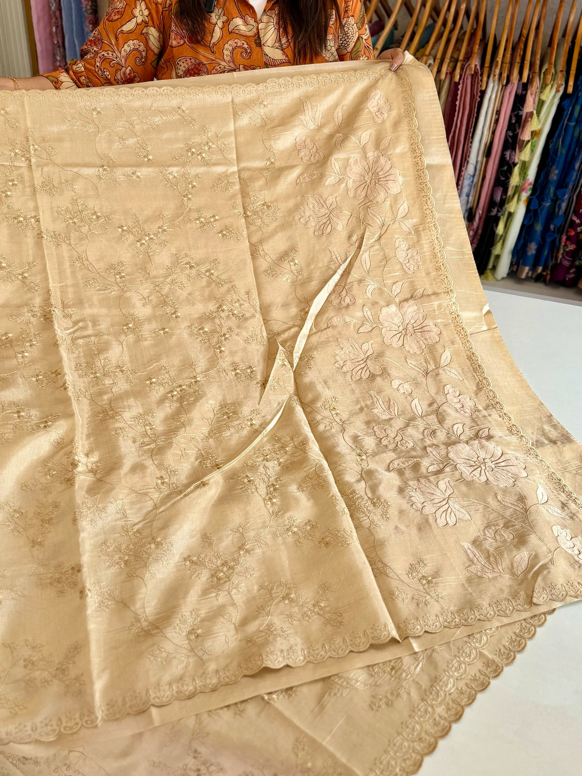 Semi silk saree/ 8051