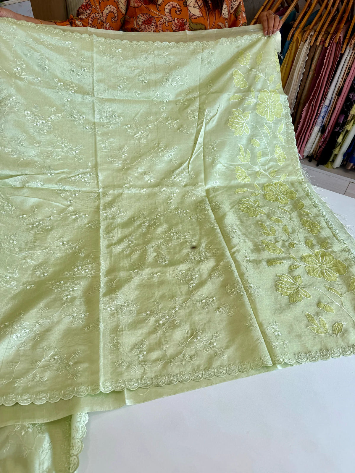 Semi silk saree/ 8051