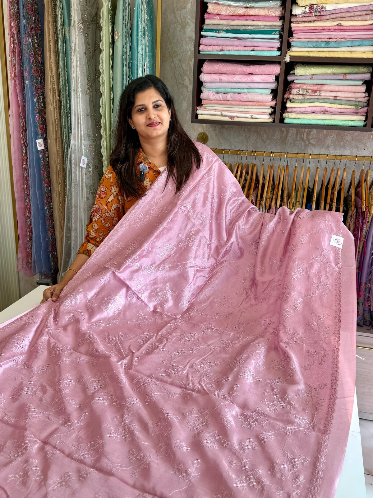 Semi silk saree/ 8051