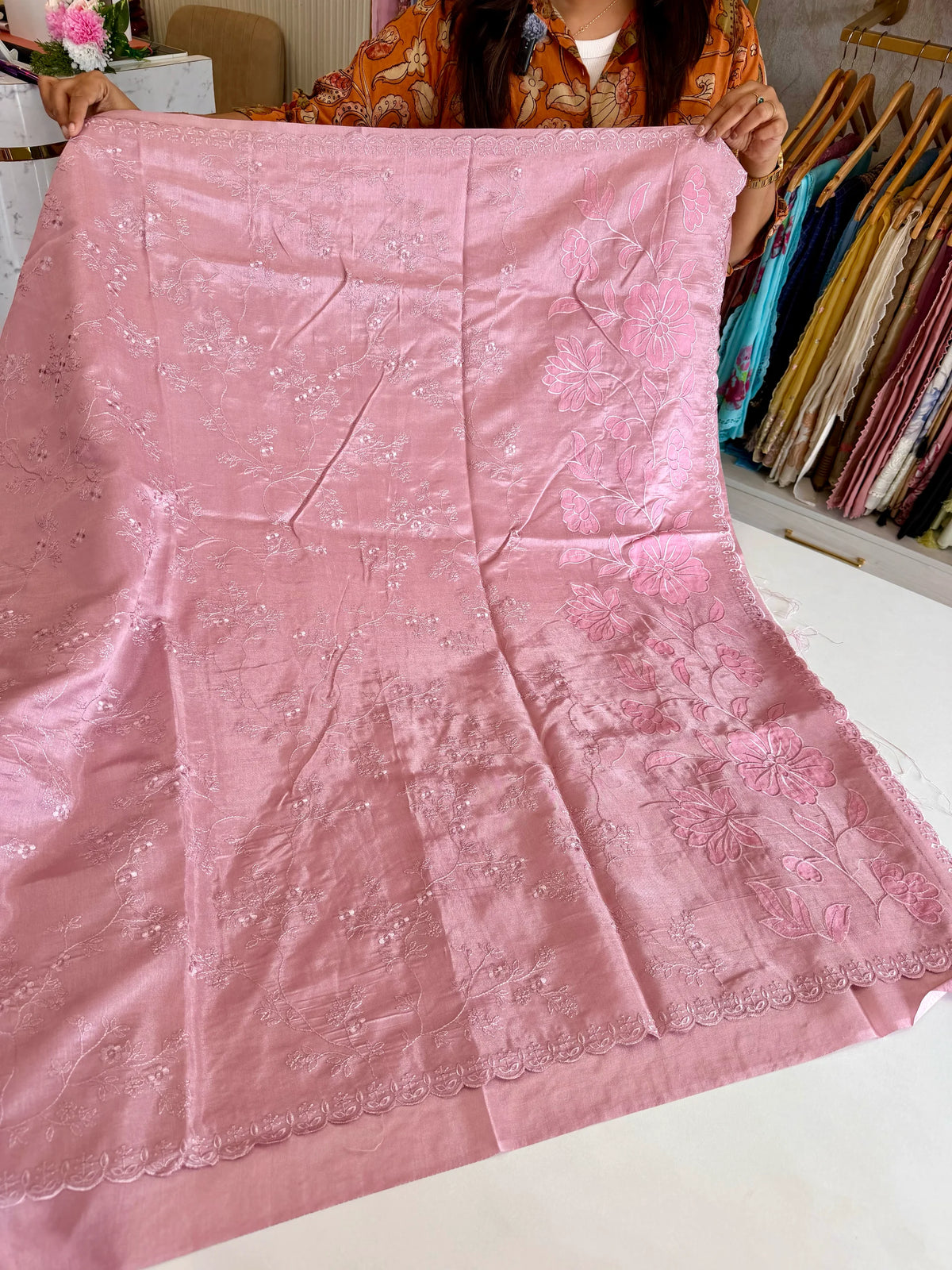 Semi silk saree/ 8051