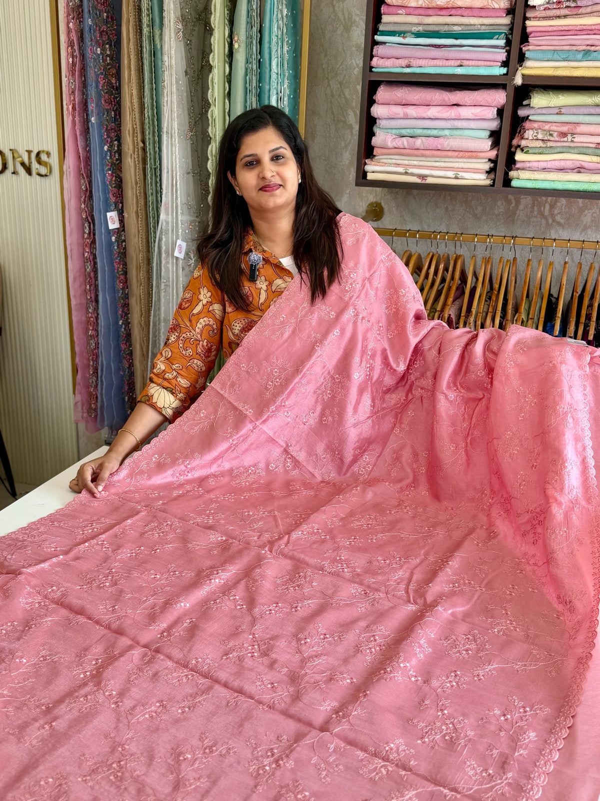 Semi silk saree/ 8051