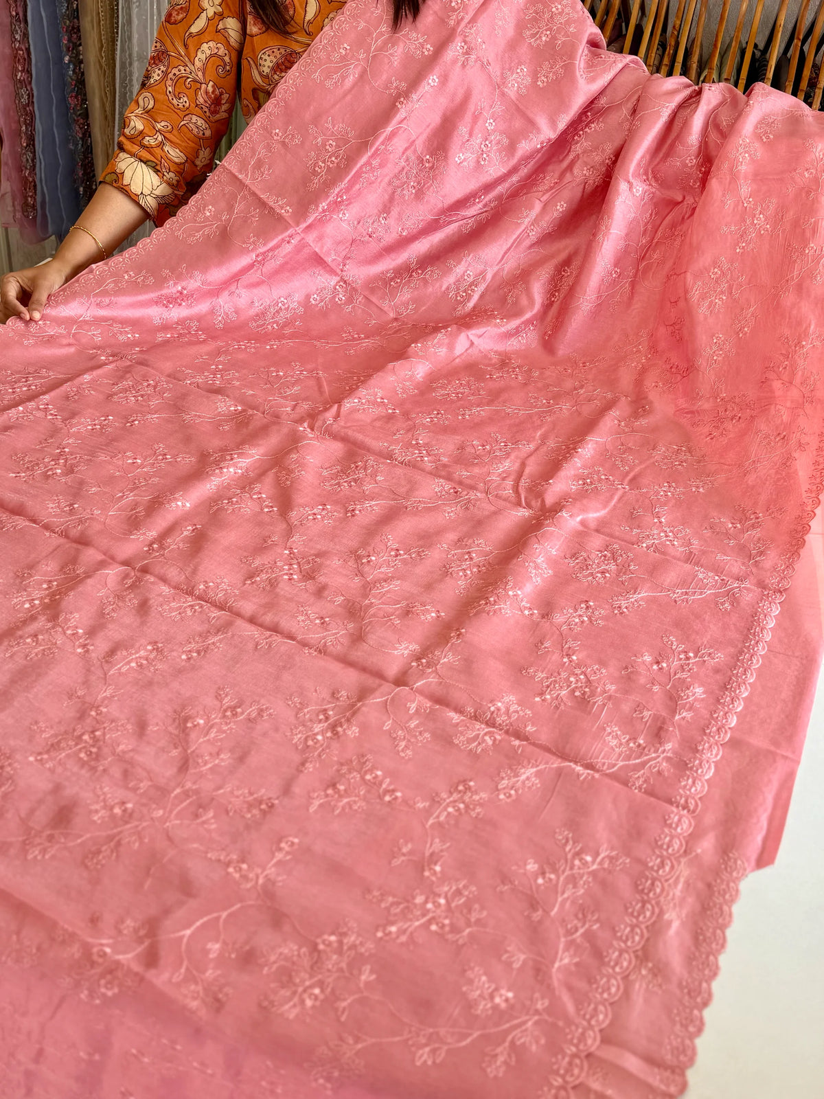 Semi silk saree/ 8051