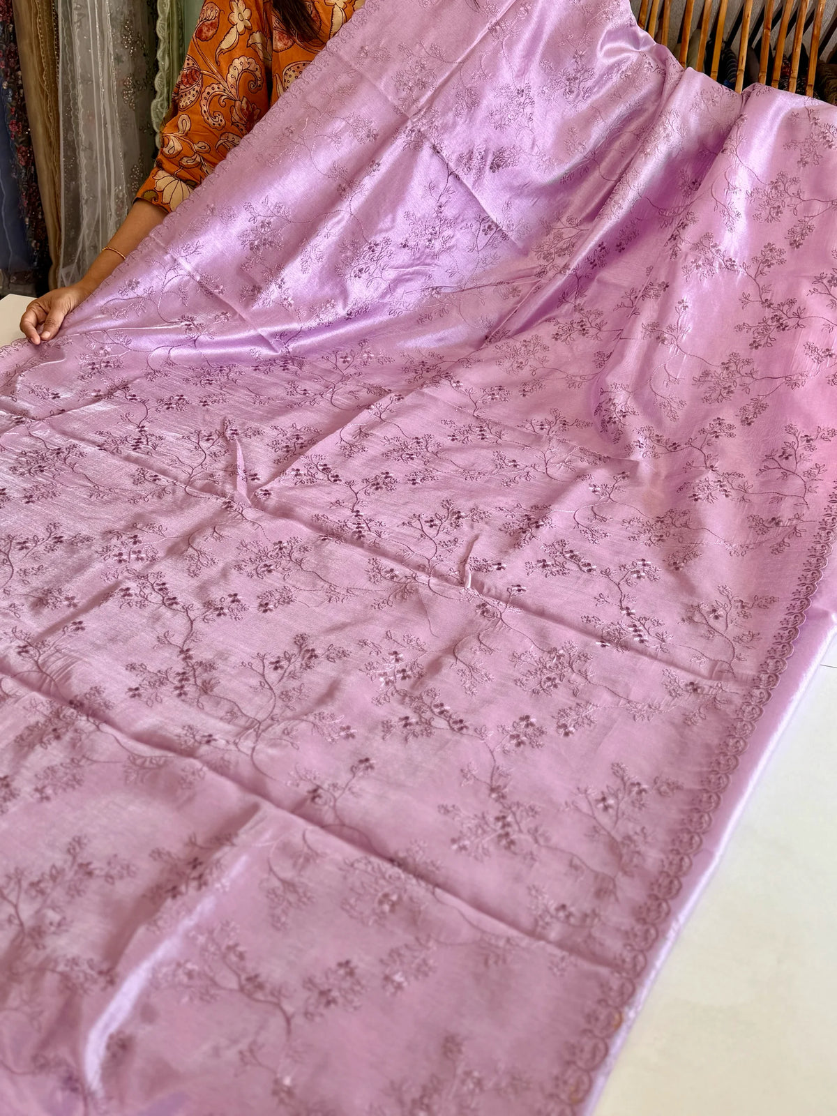 Semi silk saree/ 8051