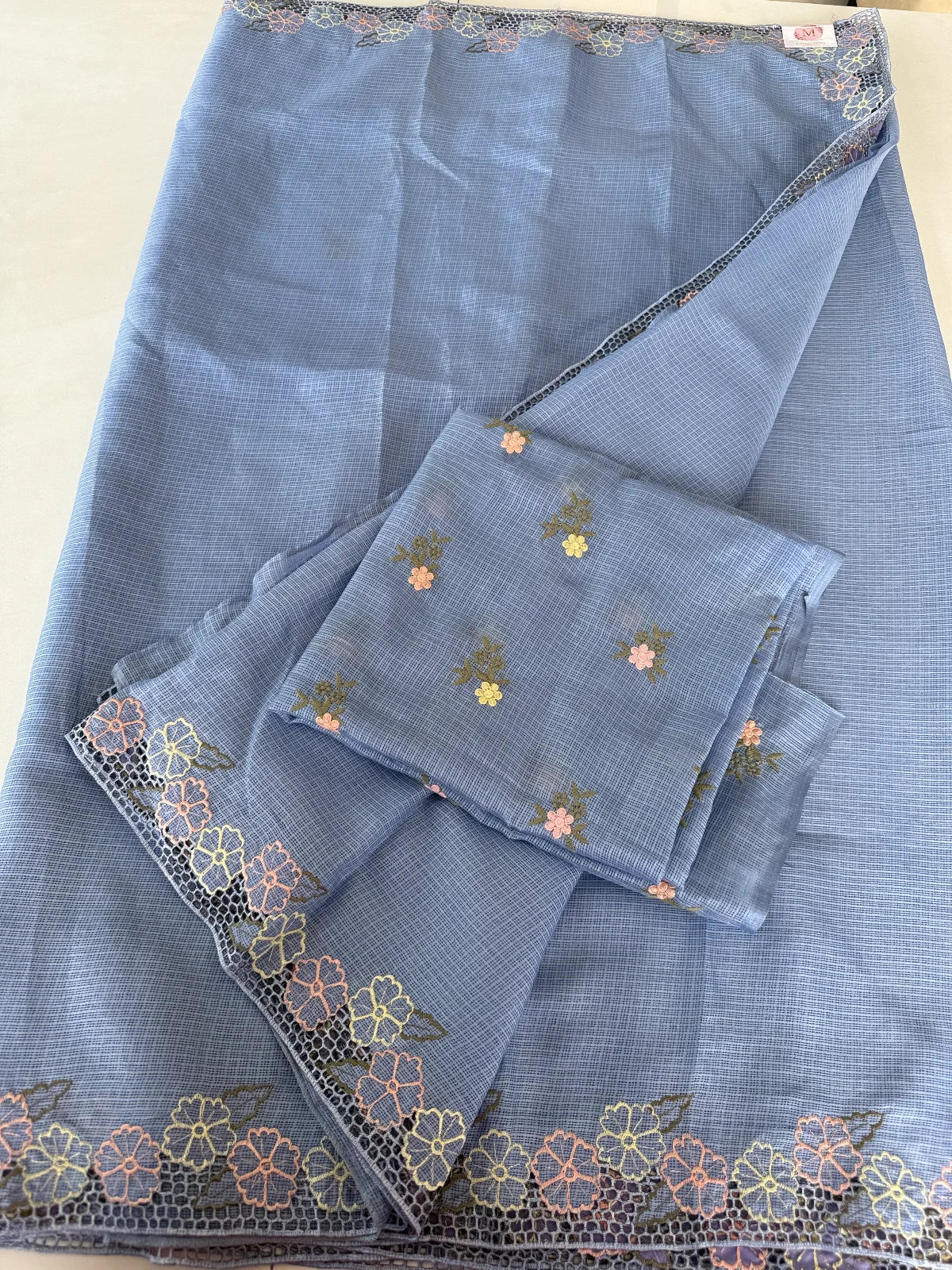 Silky kotta cutwork / CUT03