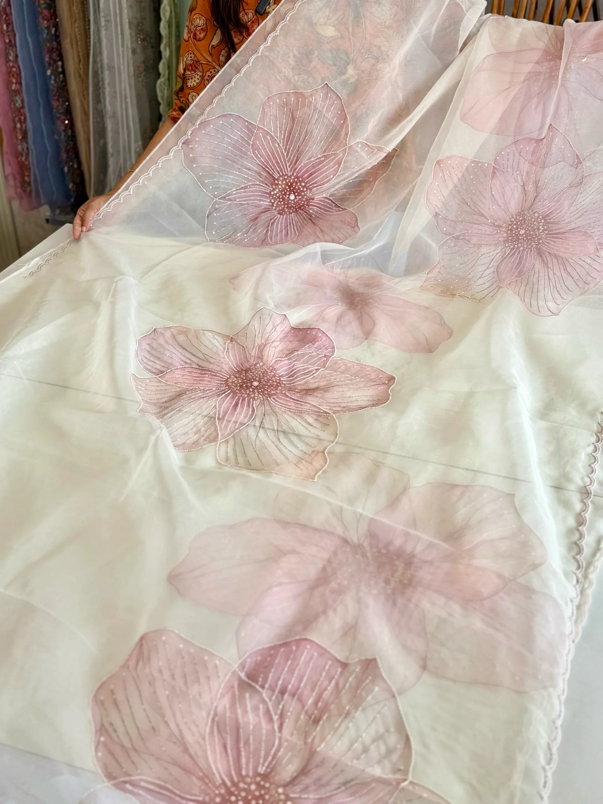 Premium Organza Saree/ CW74