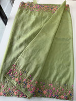 Crushed Crape Saree / 920A