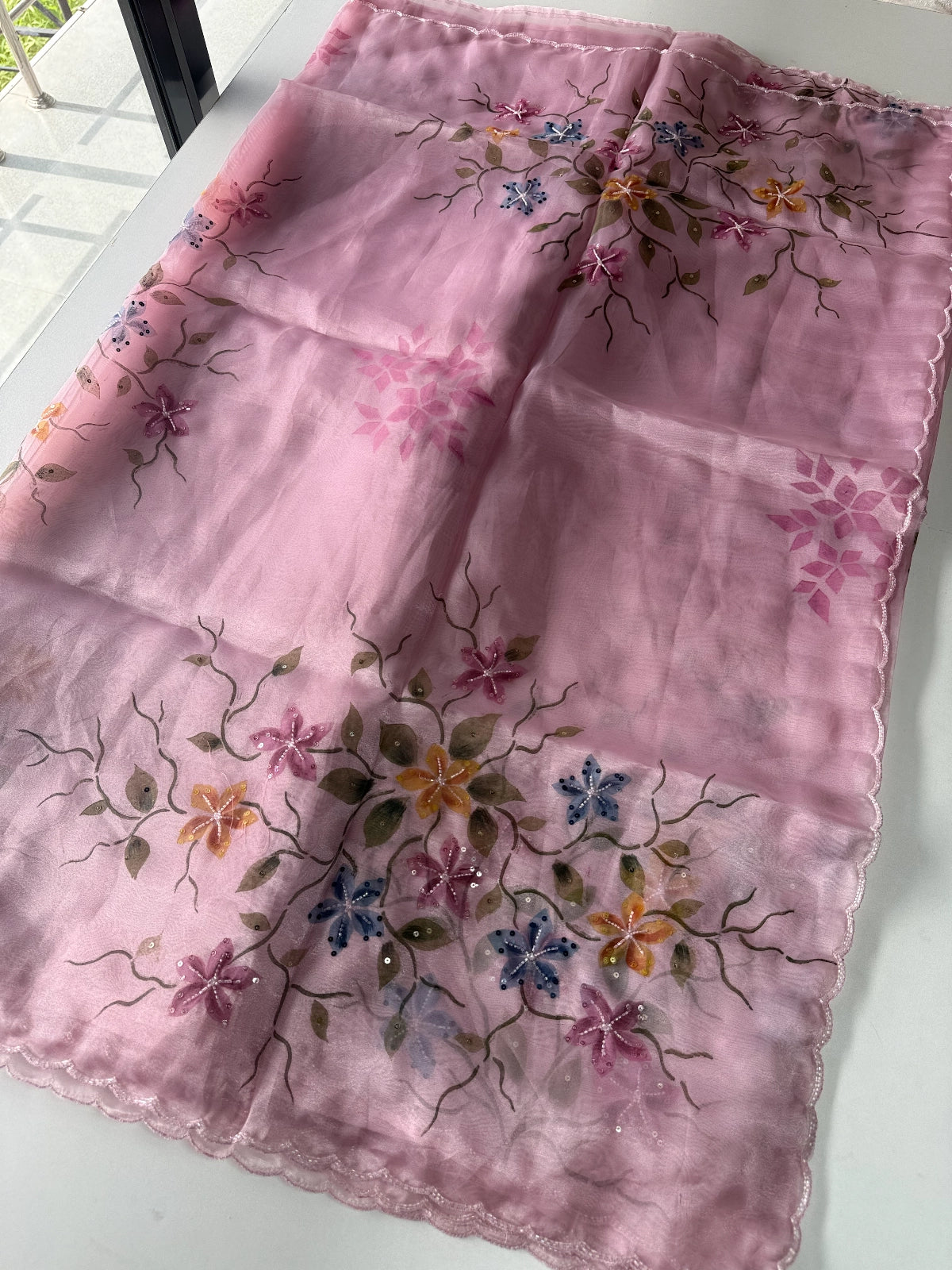 Glass Oragnza/ HP098