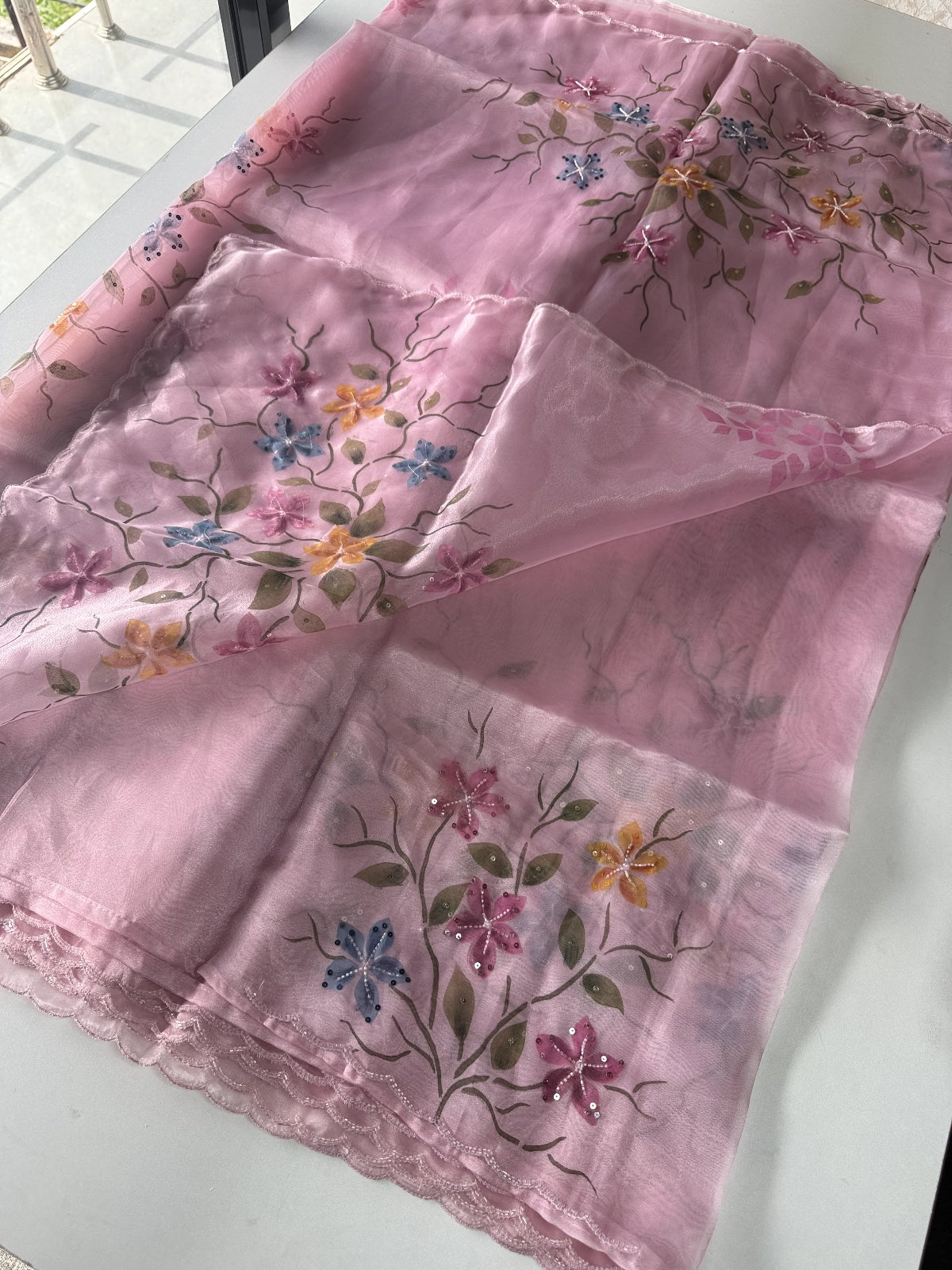 Glass Oragnza/ HP098