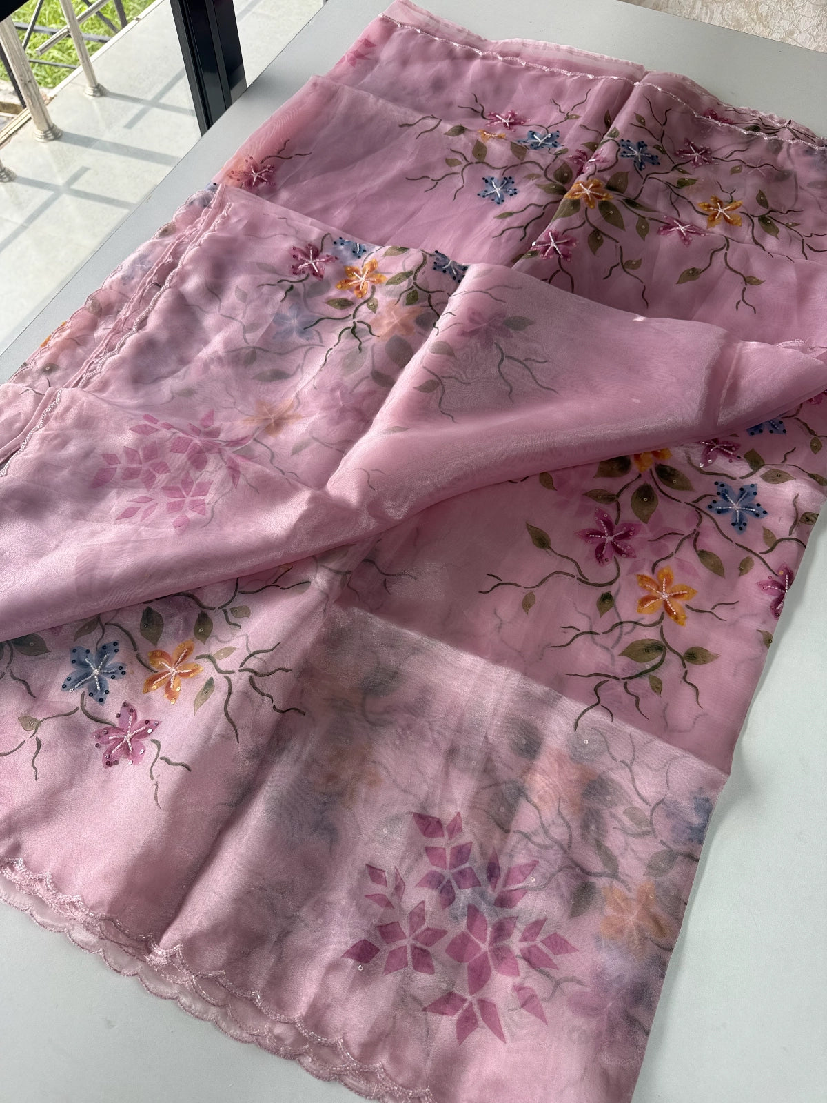 Glass Oragnza/ HP098