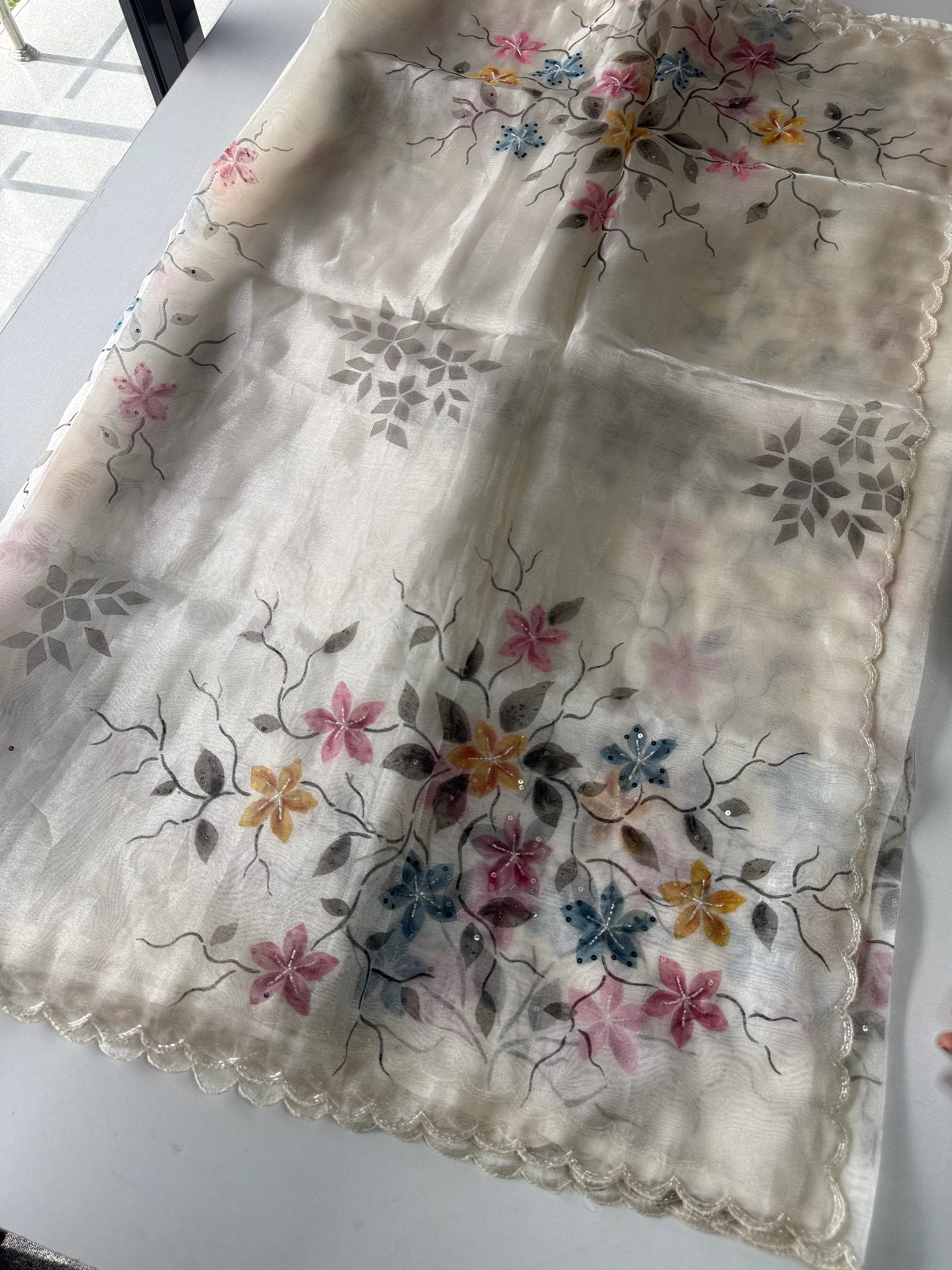 Glass Oragnza/ HP098