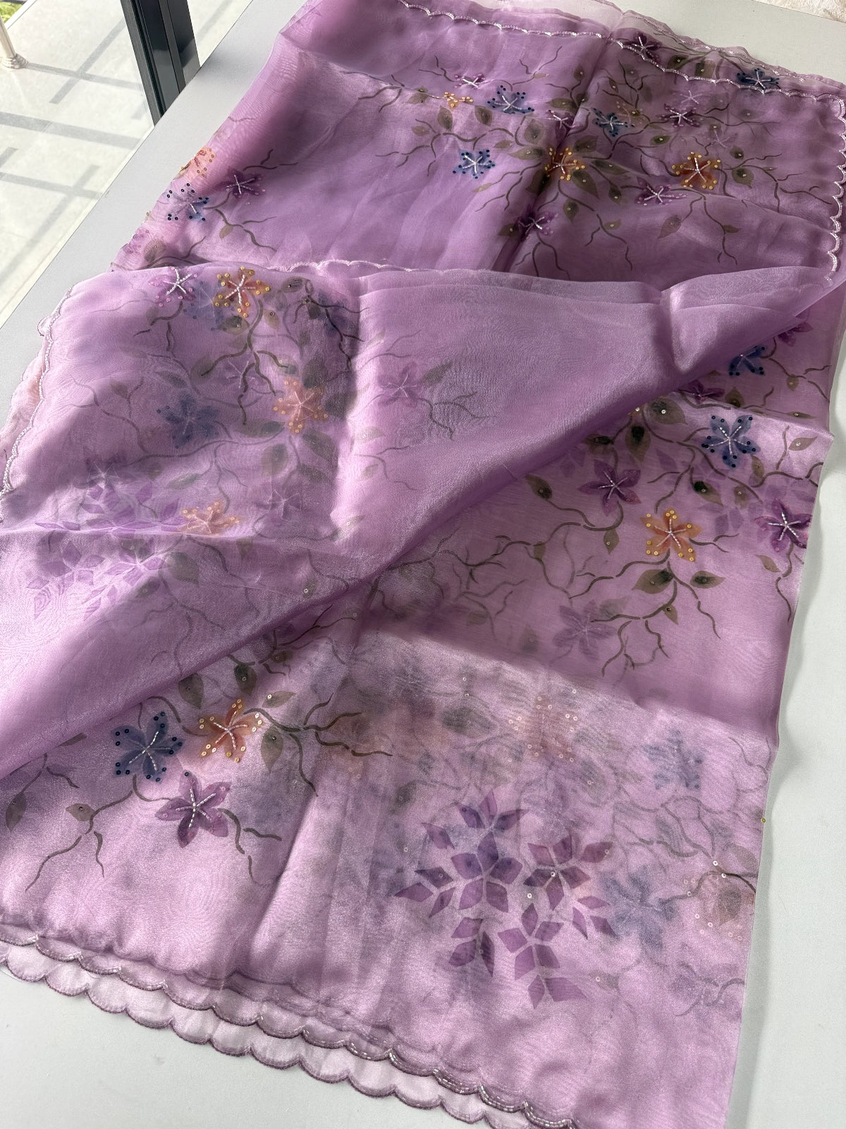 Glass Oragnza/ HP098