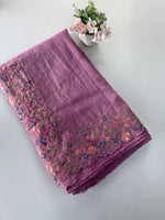 Crushed Crape Saree / 920A
