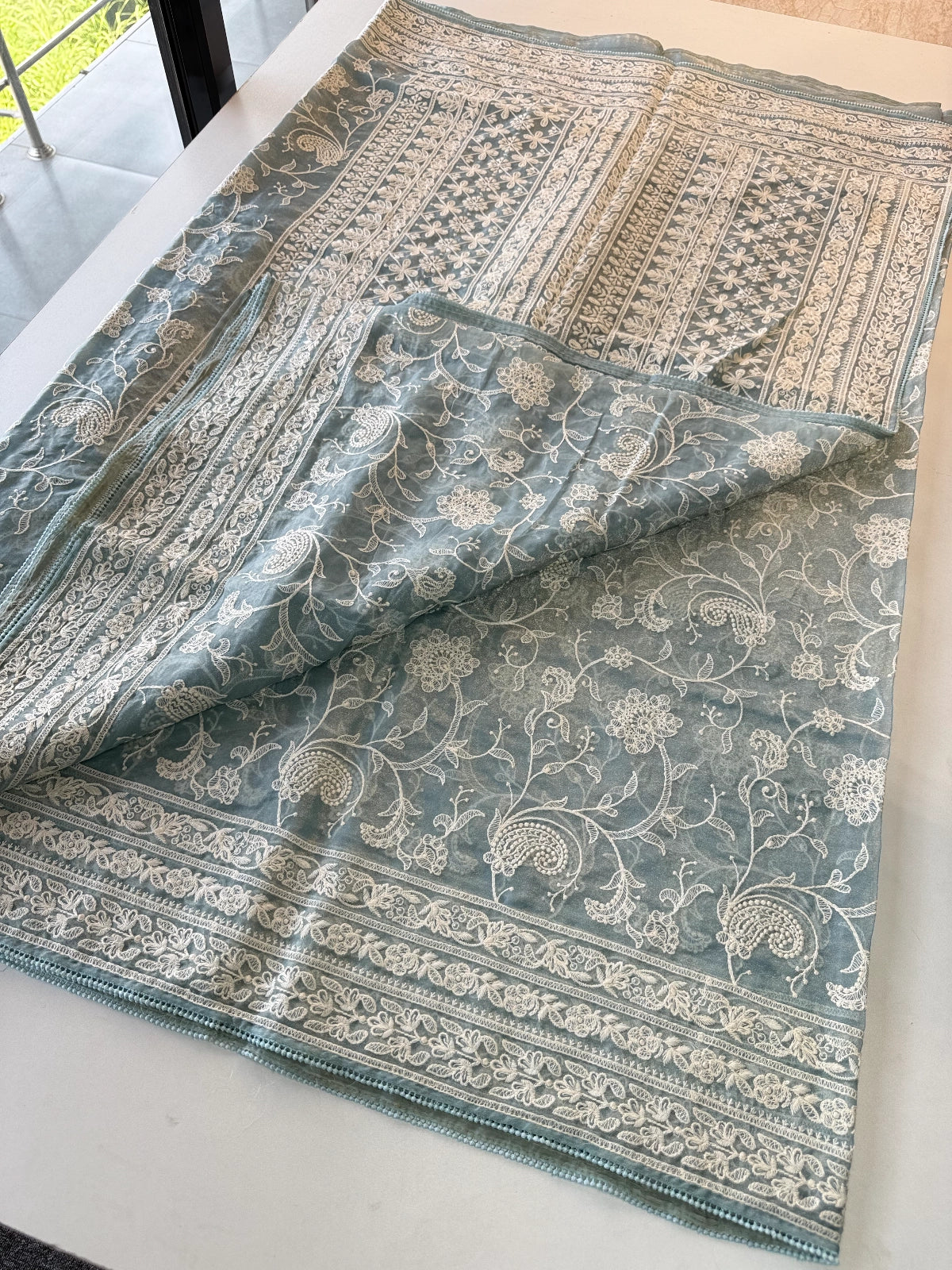 Premium Shimmer Georgette/ BL480