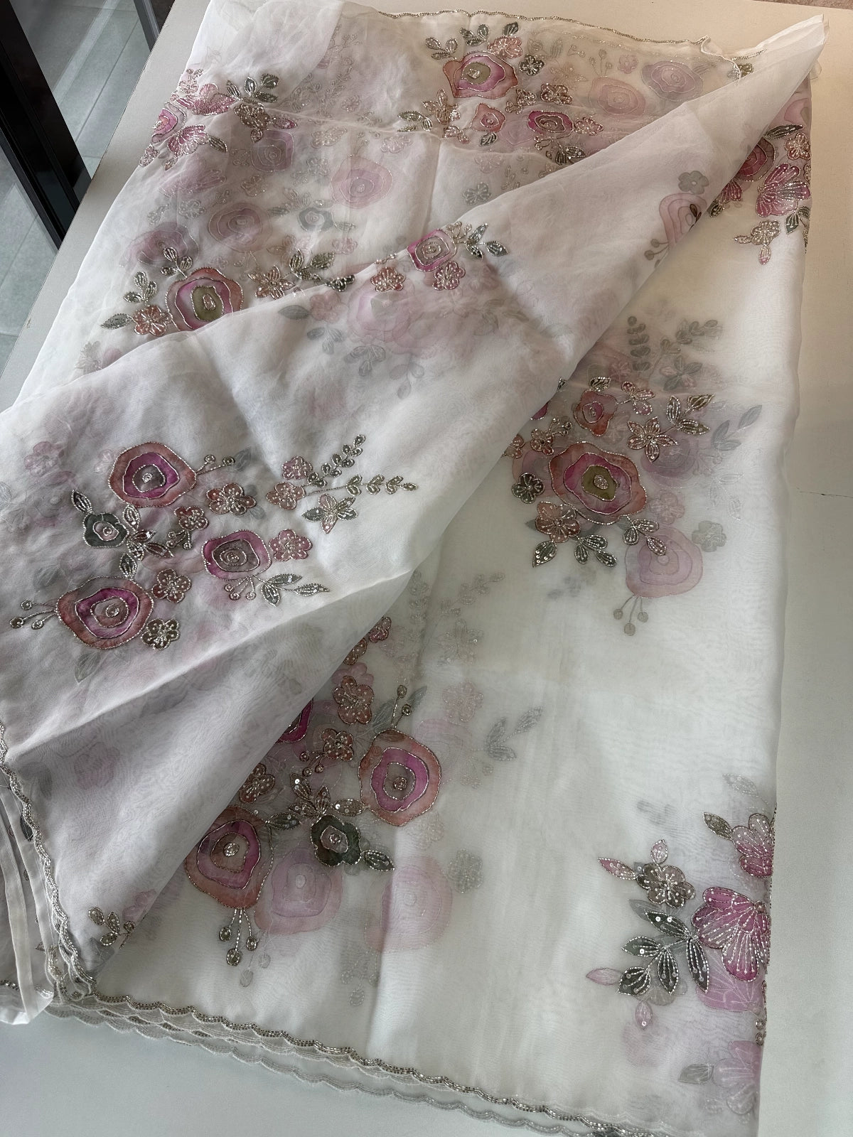 Organza saree / DG265