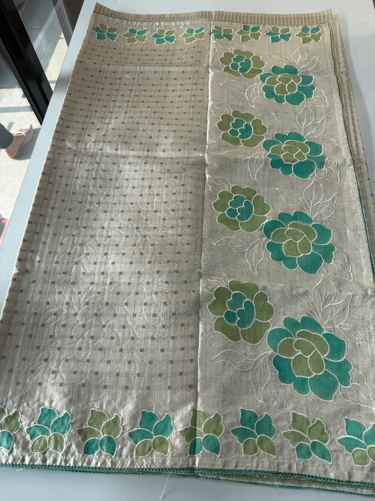 Soft Semi Tussar Saree/8395