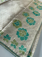 Soft Semi Tussar Saree/8395