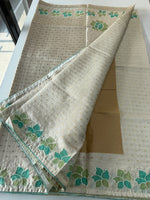 Soft Semi Tussar Saree/8395
