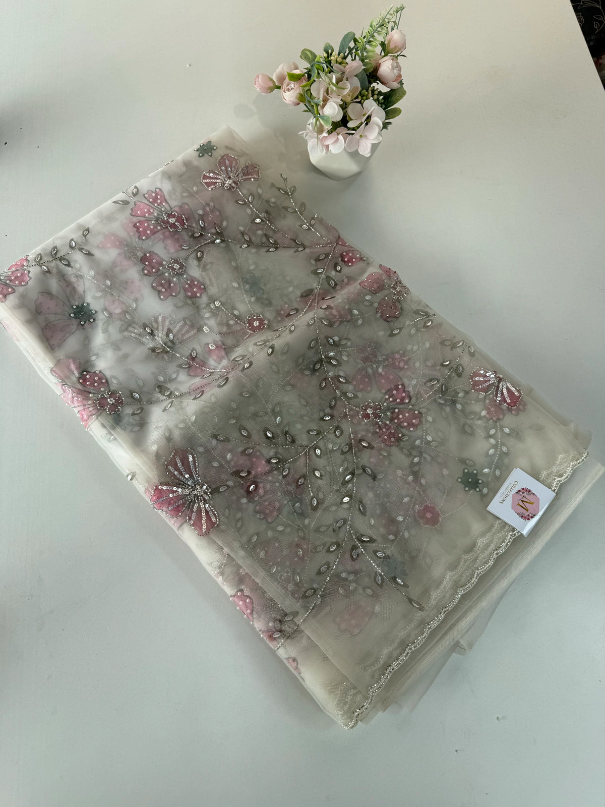 Net Designer Saree/ HP101