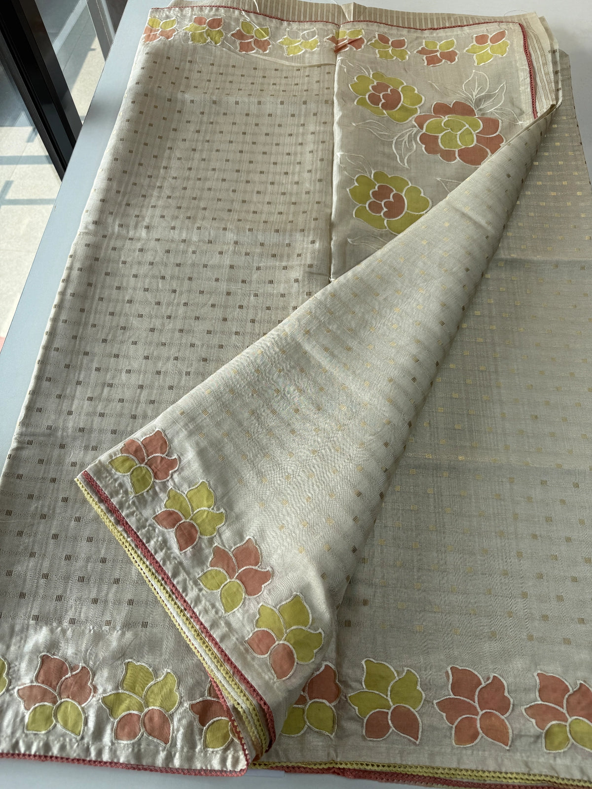 Soft Semi Tussar Saree/8395
