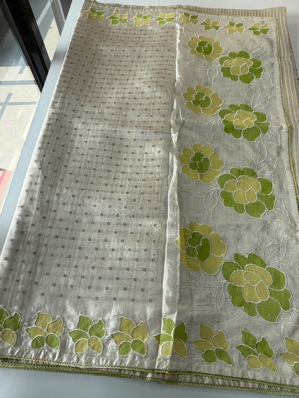 Soft Semi Tussar Saree/8395