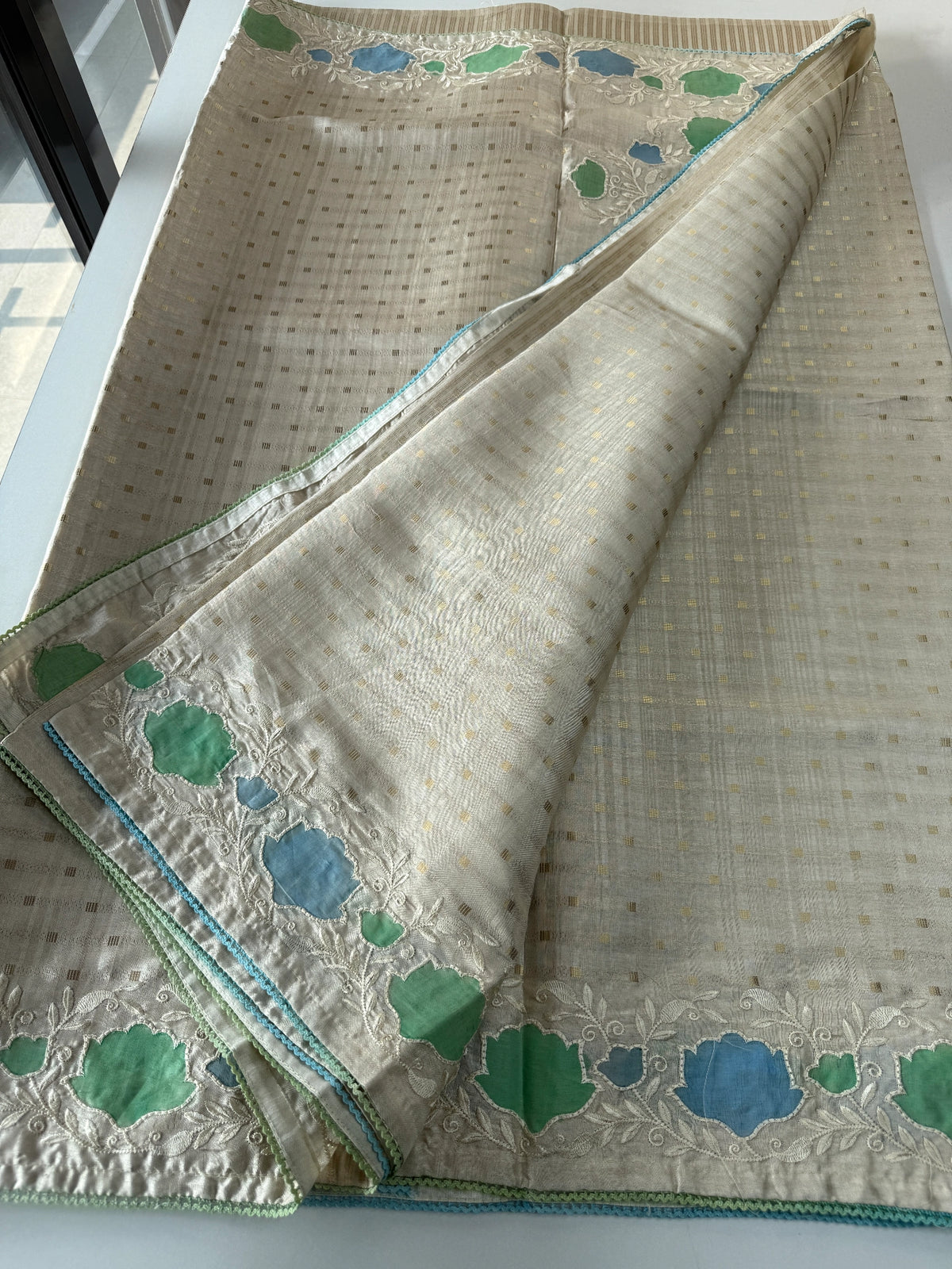 Soft Semi Tussar Saree/ 8395