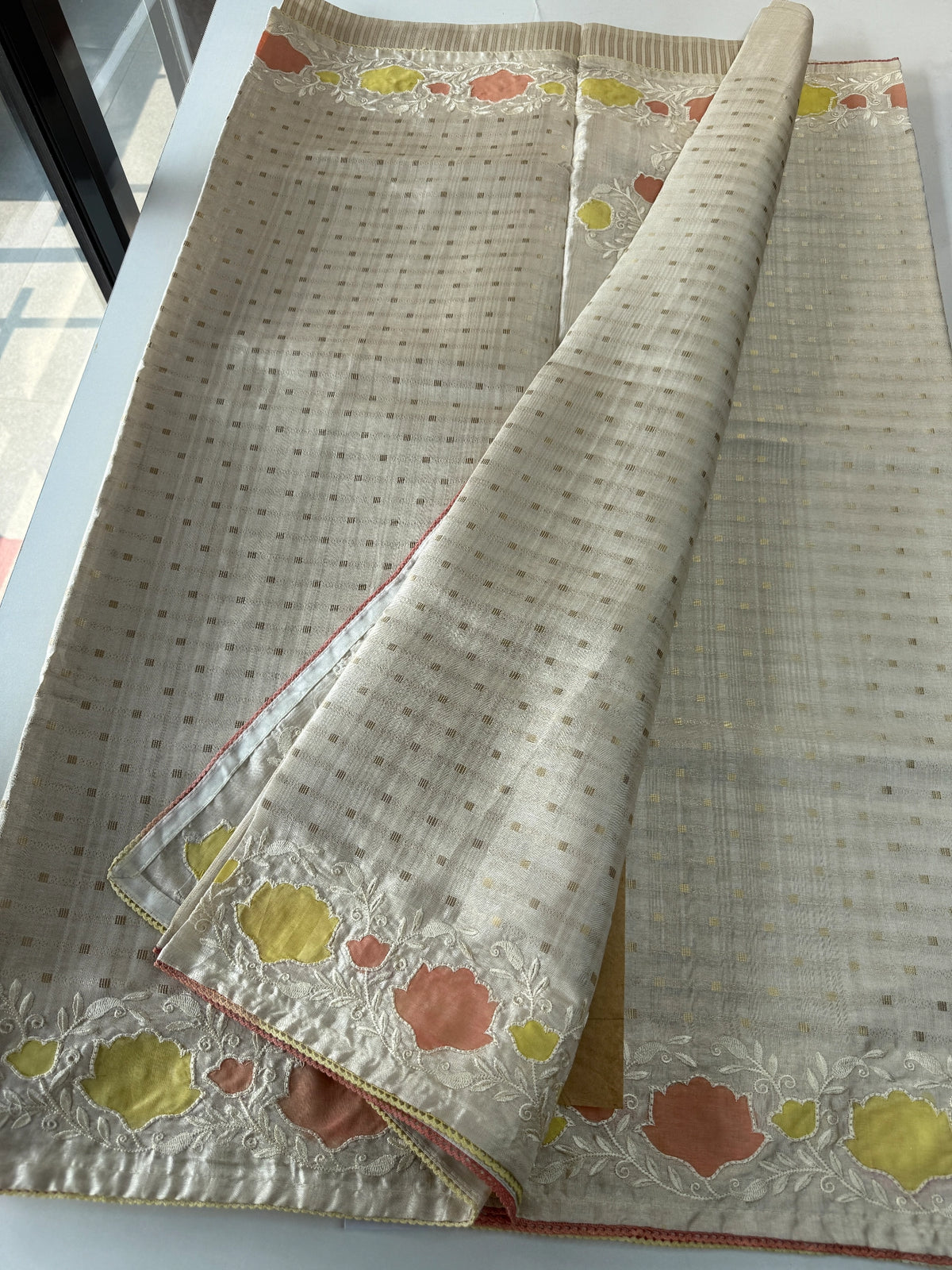 Soft Semi Tussar Saree/ 8395