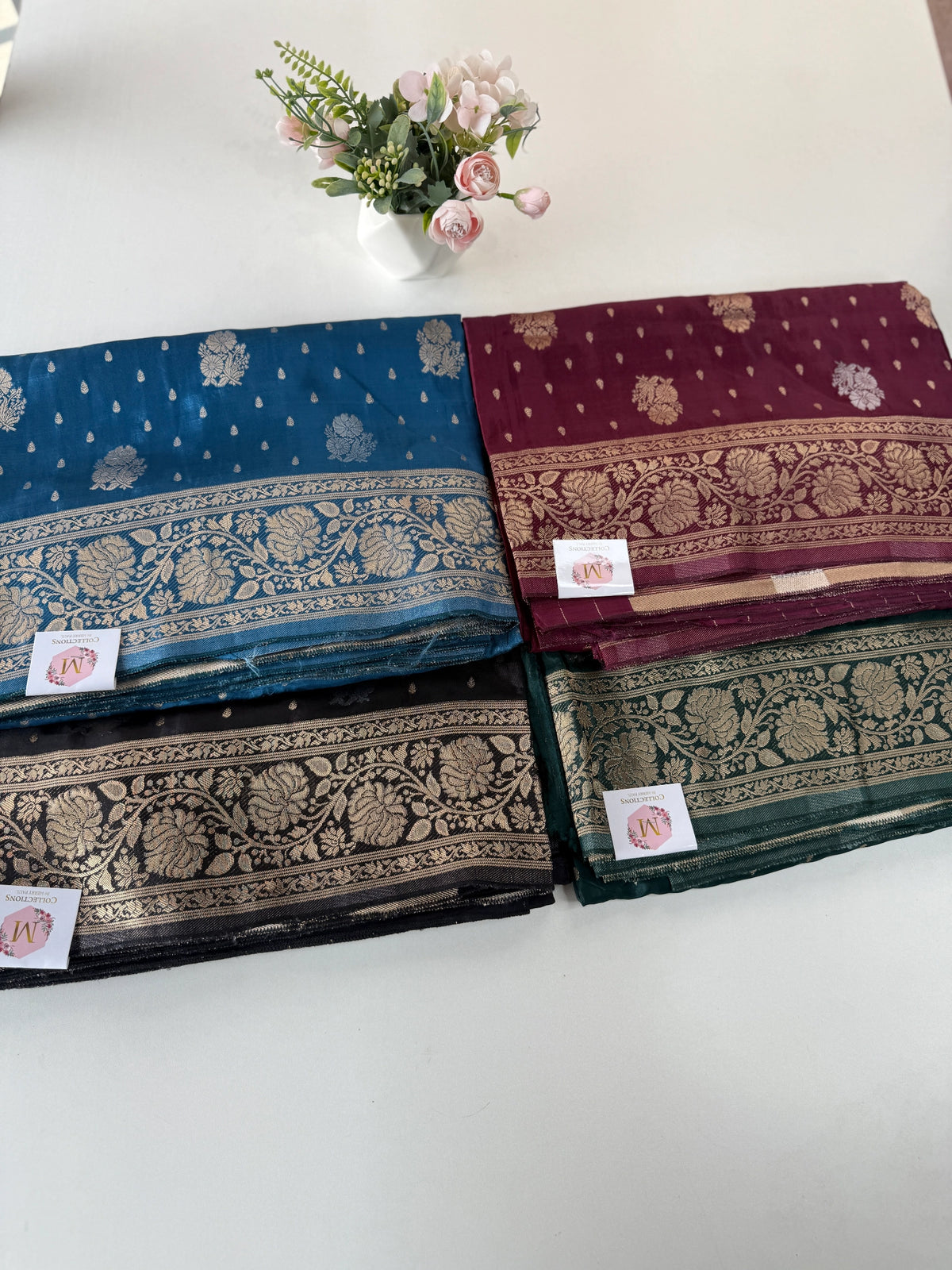 Crape Banarasi Saree/12MC