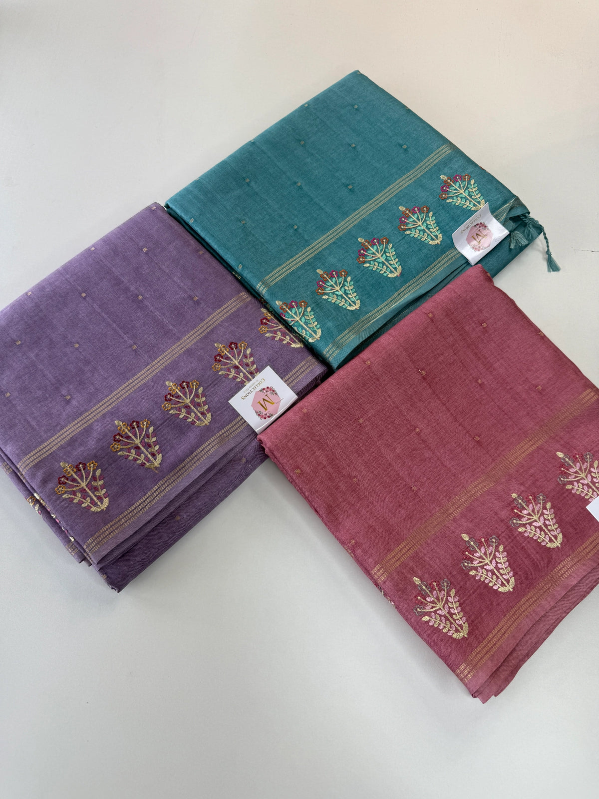 Soft semi Tussar saree/ D295