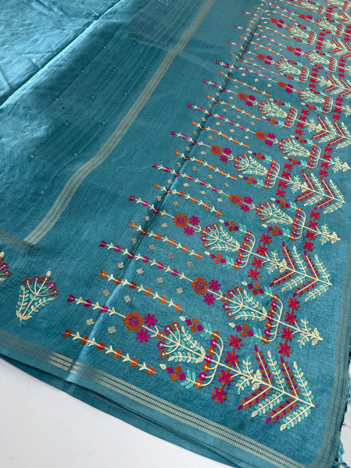 Soft semi Tussar saree/ D295