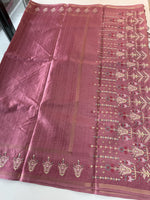 Soft semi Tussar saree/ D295