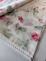 Chanderi organza blended saree / 88AA