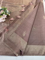 Semi silk Banarasi weaved saree/JFS55