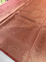 Semi silk Banarasi weaved saree/JFS55