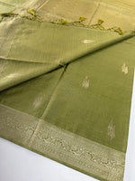 Semi silk Banarasi weaved saree/JFS55
