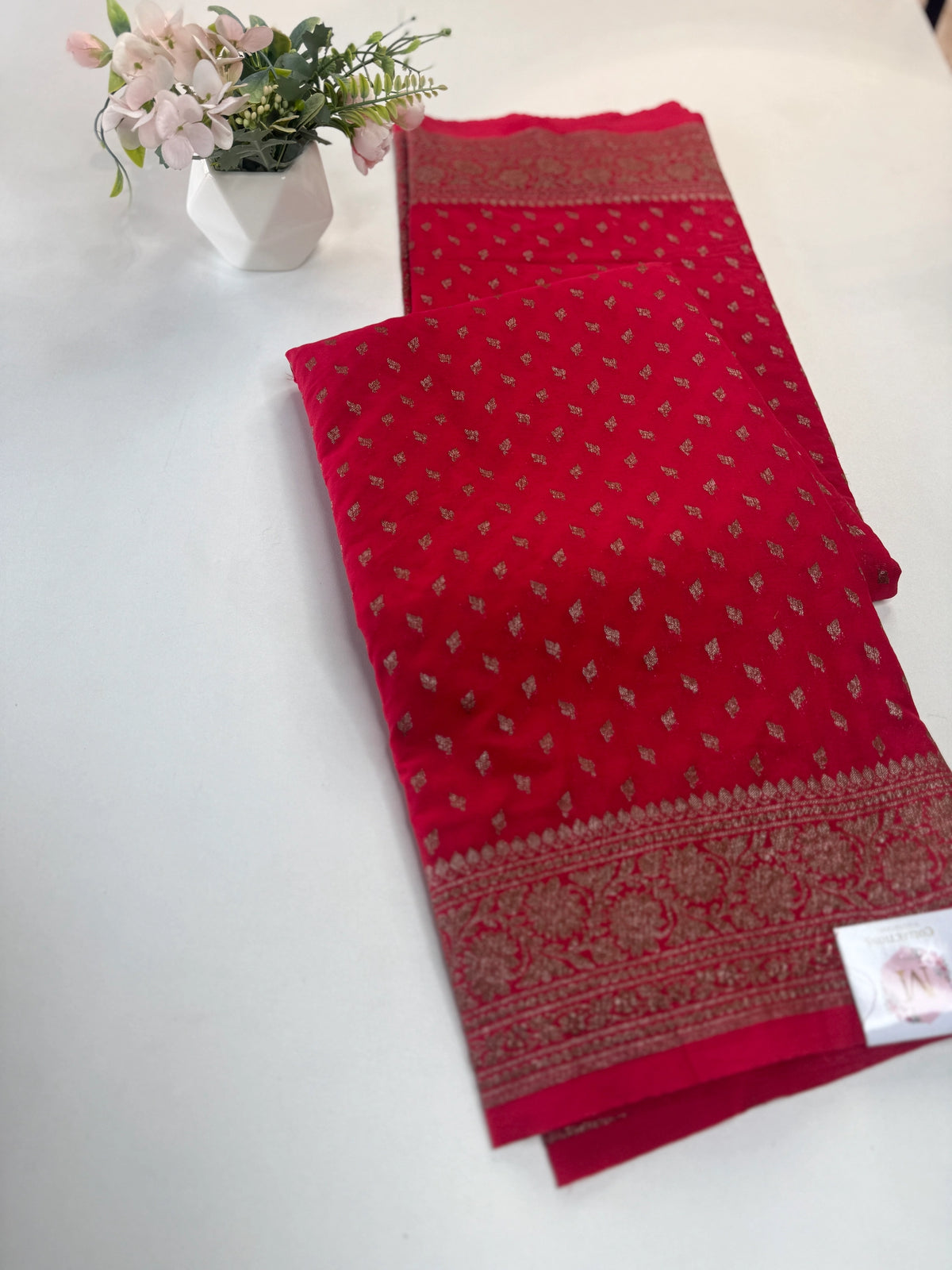 Georgette Banarasi Saree/ 11MC