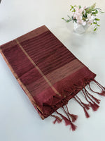 Semi matka saree/MAT12