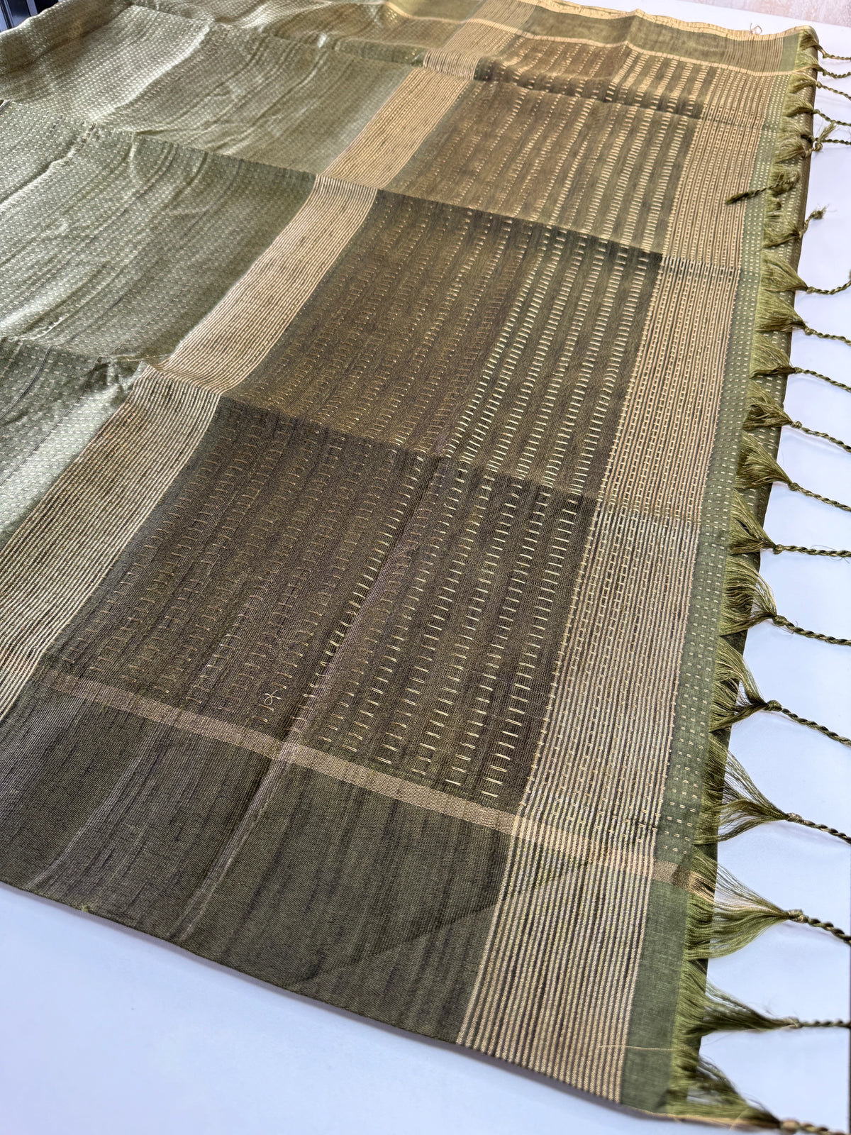 Semi matka saree/MAT12