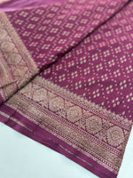Georgette Banarasi Saree/ 11MC