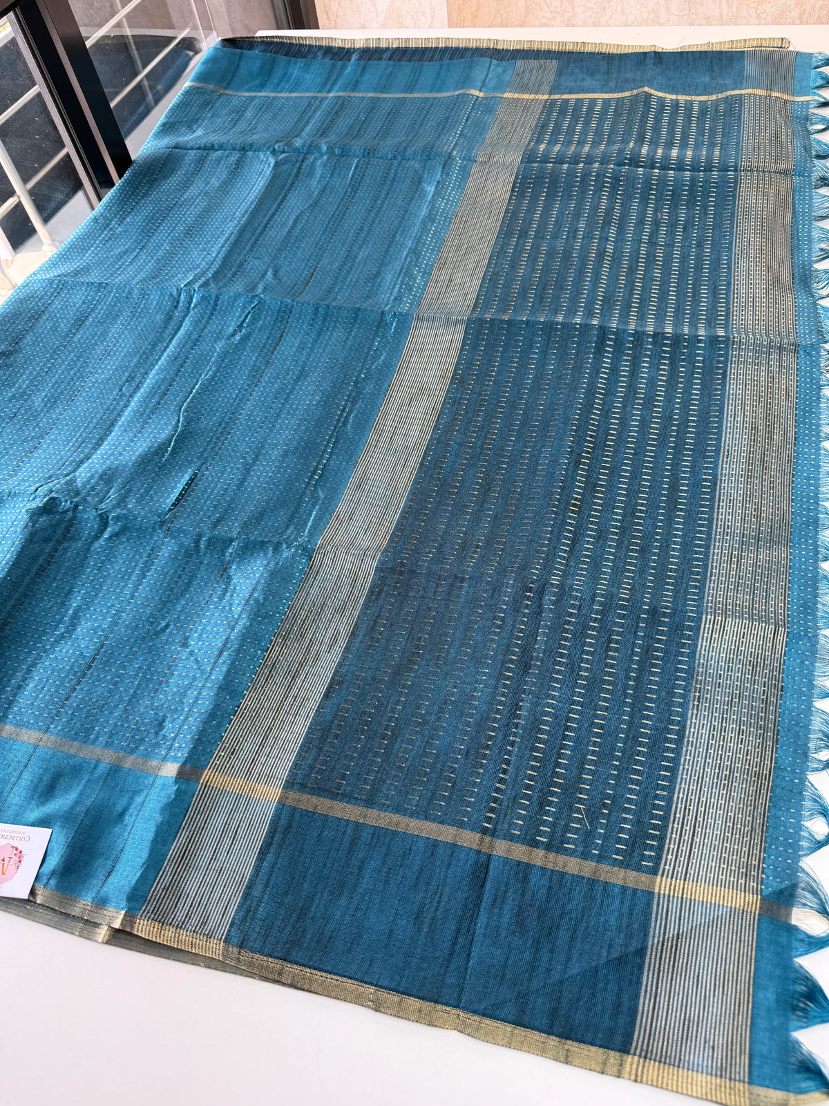 Semi matka saree/MAT12