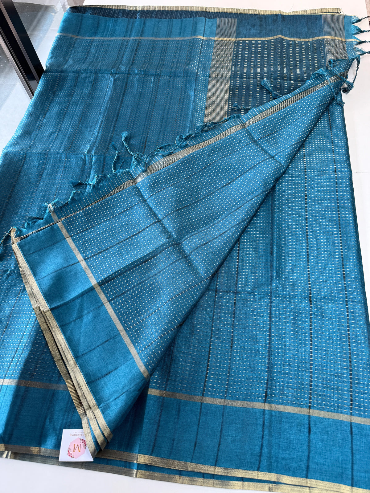 Semi matka saree/MAT12