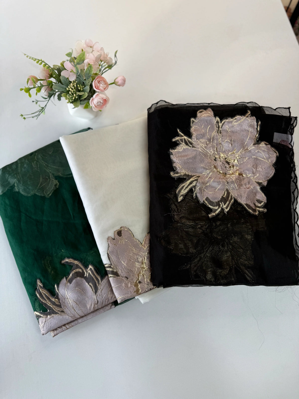 Soft Organza Saree/ KLC24