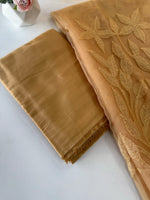 Unstitched salwar set organza/ US1279