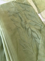 Unstitched salwar set organza/ US1279