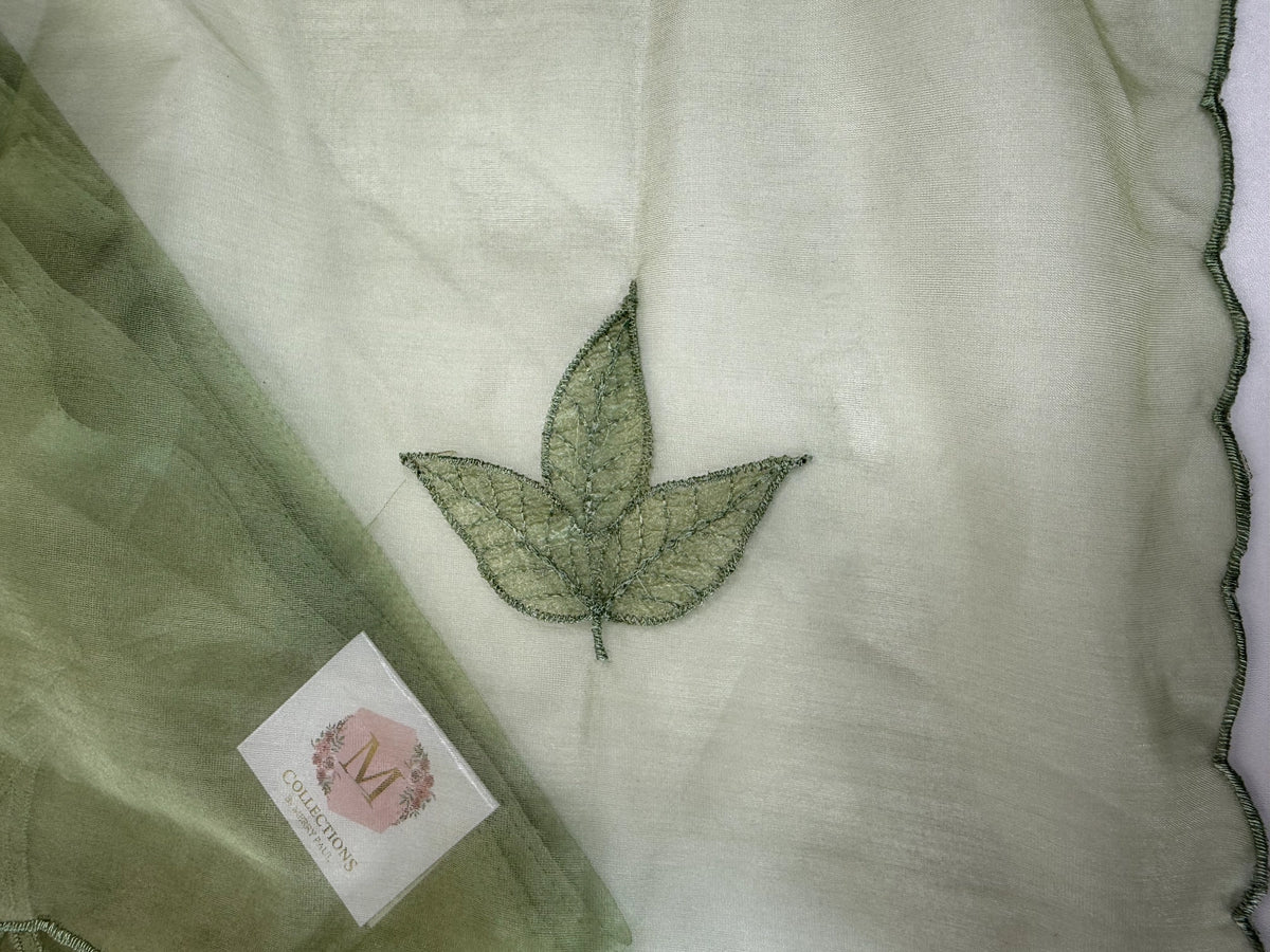 Unstitched salwar set organza/ US1279