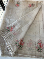 Premium Handloom kora silk Saree/ RE3769