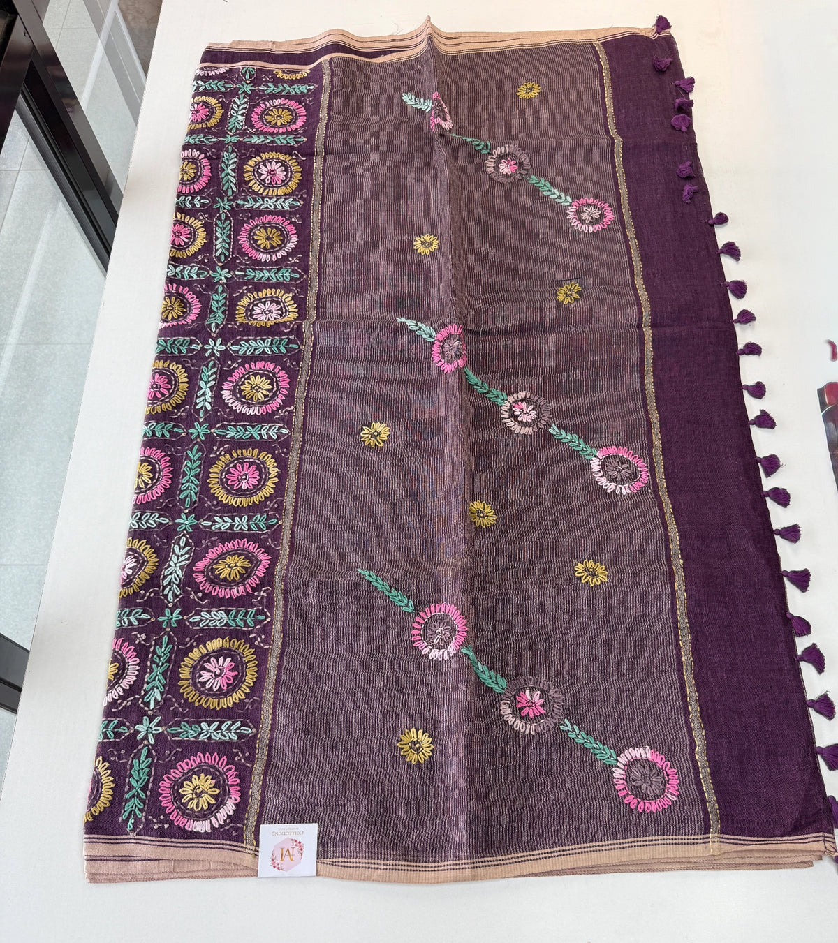 Linen by linen saree/ S2821