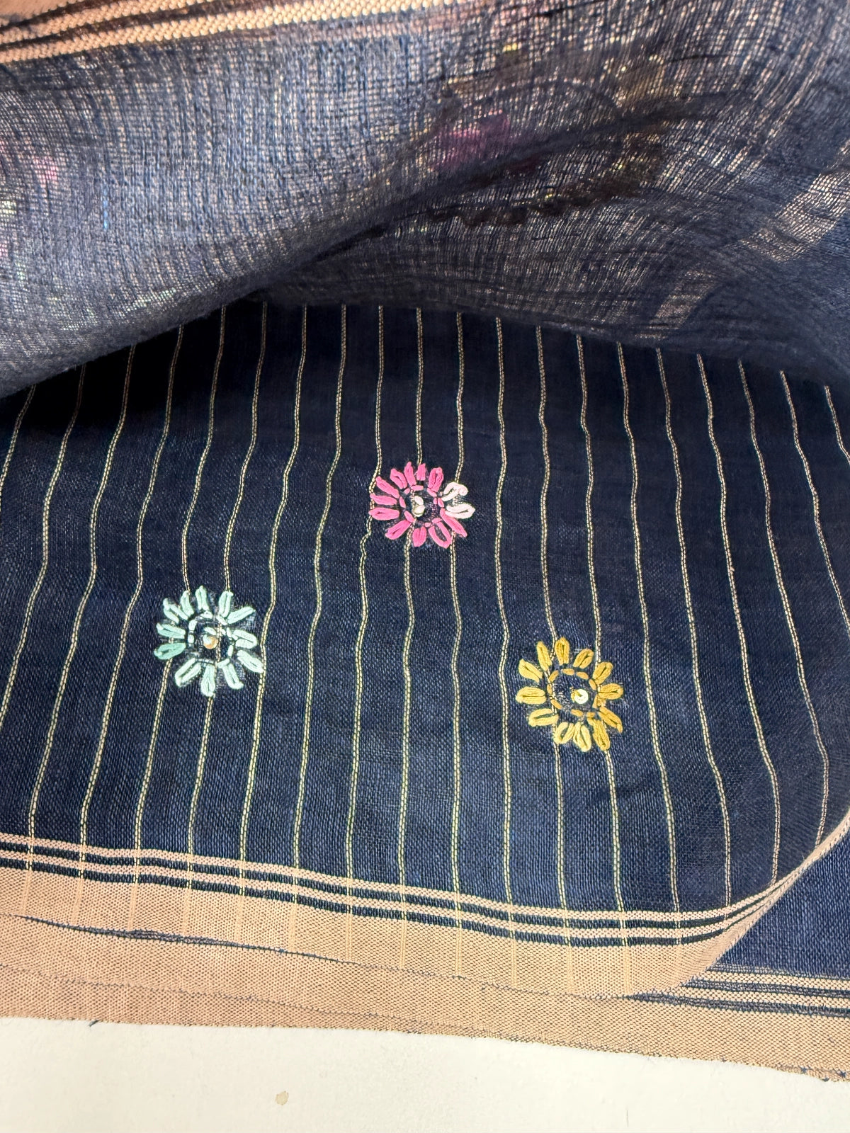 Linen by linen saree/ S2821