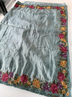 Crushed Organza Saree/ 218E