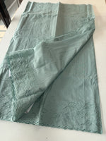 Cotton net Appliqué work Saree/ 125EFS